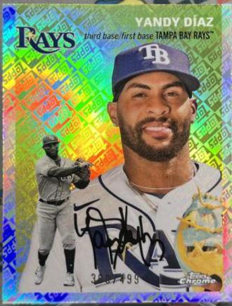 Yandy Diaz [Topps Refractor] #163