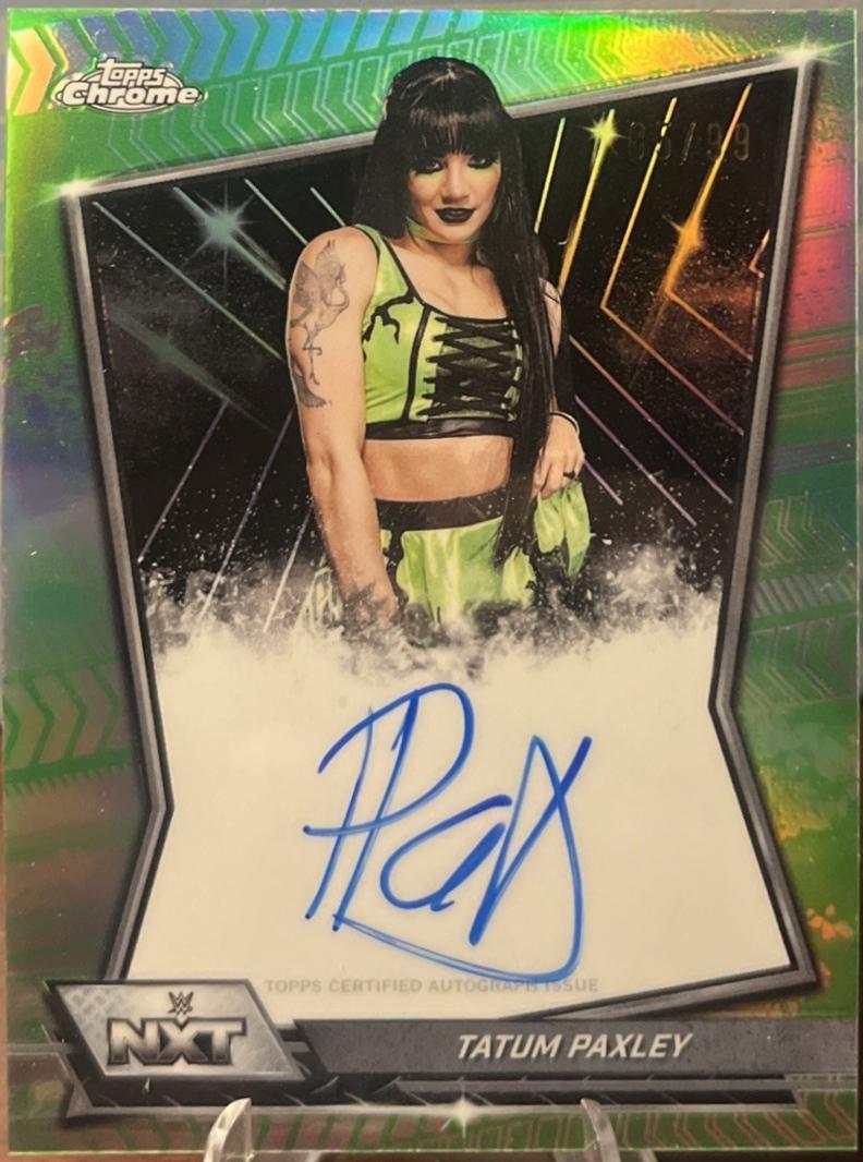 Tatum Paxley [Green Refractor] #NXT-TAT