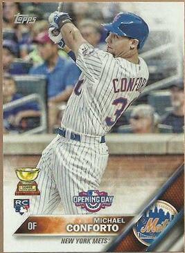 Michael Conforto #OD-72 Baseball Cards 2016 Topps Opening Day