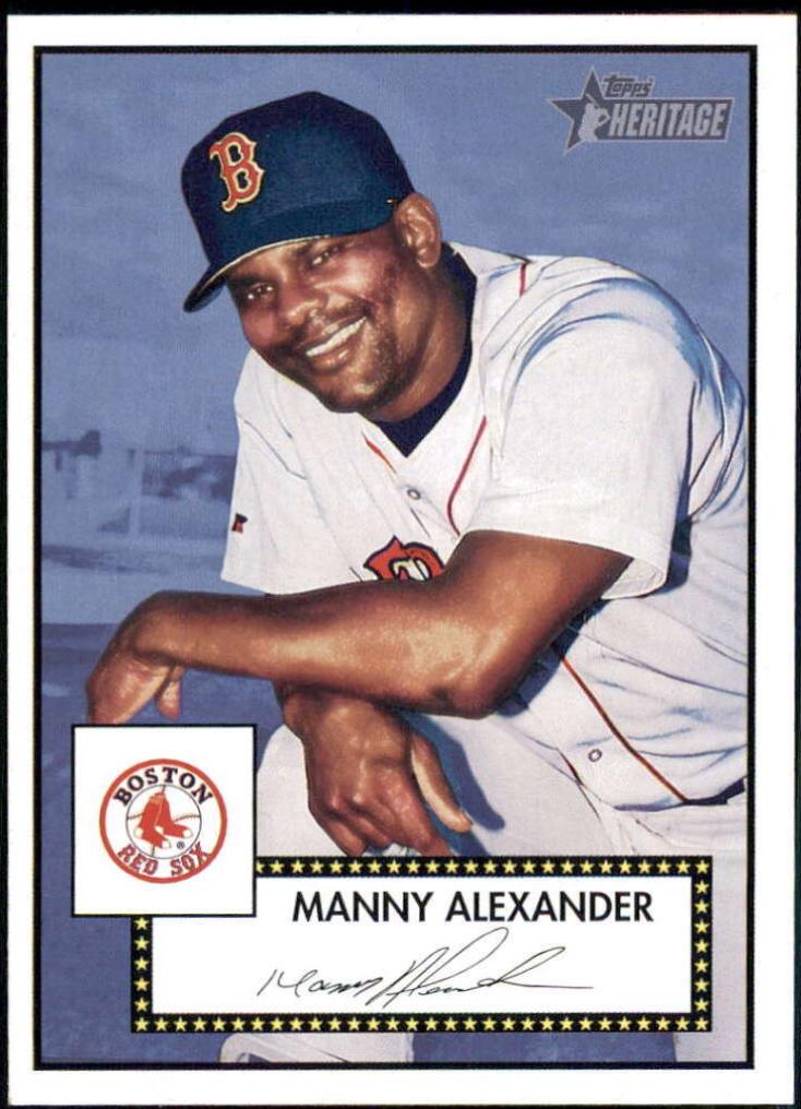 Manny Alexander #395 2001 Topps Heritage Baseball