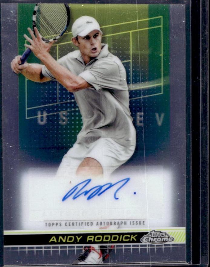Andy Roddick #TCA-ARK Tennis Cards 2024 Topps Chrome Autographs II