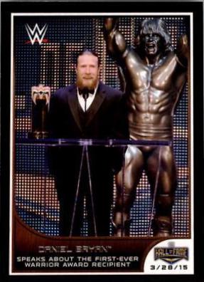 Daniel Bryan #1 Wrestling Cards 2016 Topps WWE Road to Wrestlemania