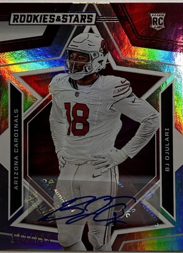 BJ Ojulari #105 2023 Panini Rookies & Stars Football Rookies Signatures