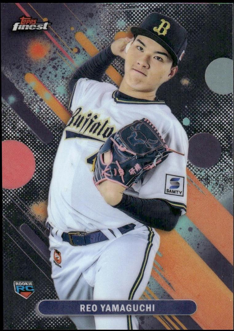 Reo Yamaguchi #170 2025 Finest Npb Baseball