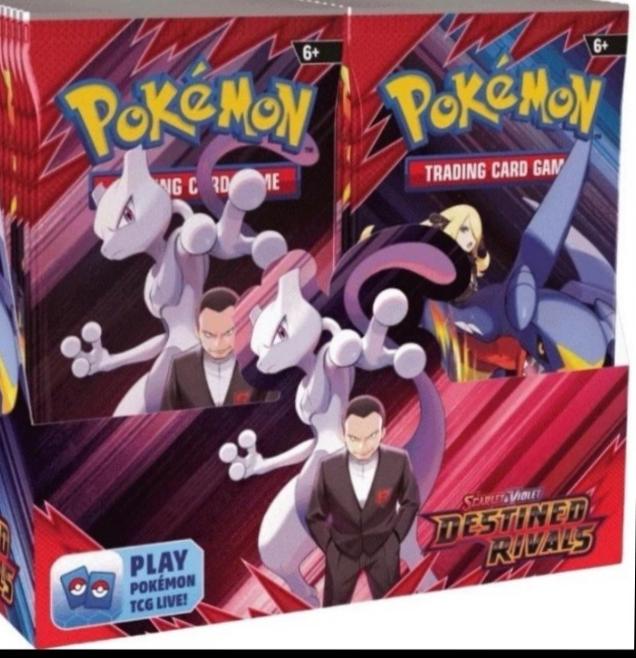 Booster Box Pokemon Destined Rivals
