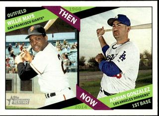 Willie Mays, Adrian Gonzalez