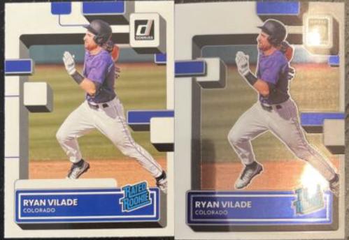 Ryan Vilade #64 Baseball Cards 2022 Panini Donruss Optic