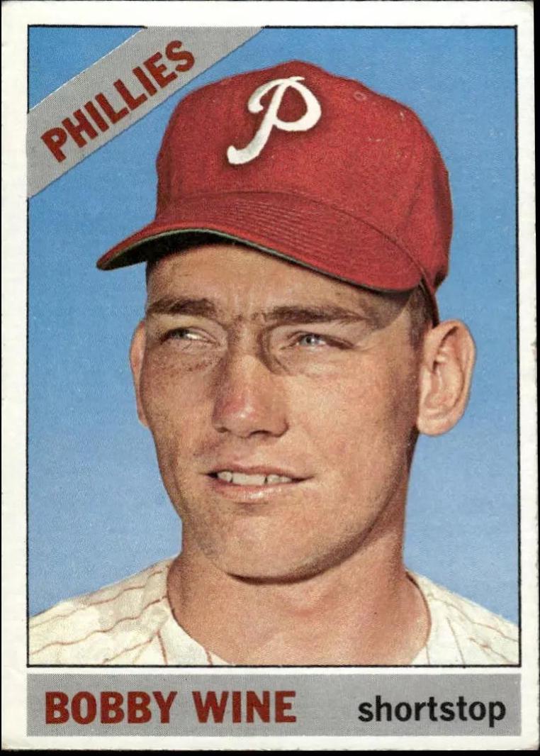 Bobby Wine #284 Baseball Cards 1966 Topps