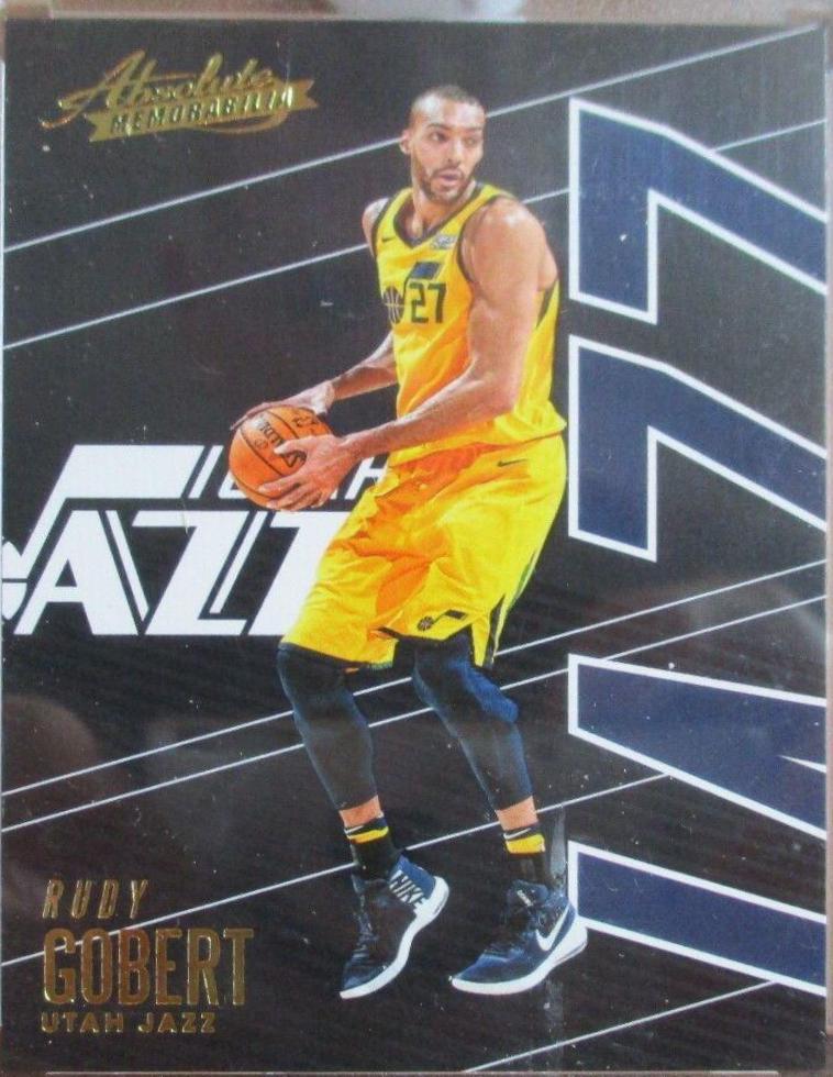 Rudy Gobert #22 2018-19 Panini Absolute Memorabilia Basketball
