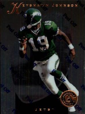 Keyshawn Johnson #22 1997 Pinnacle Certified Football