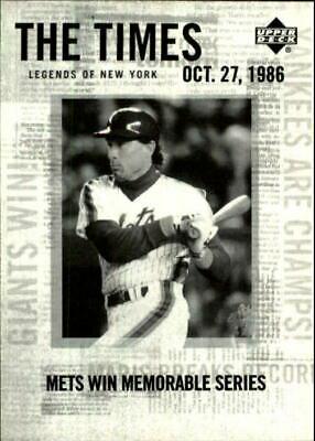 Gary Carter #200 2001 Upper Deck Legends Of Ny Baseball