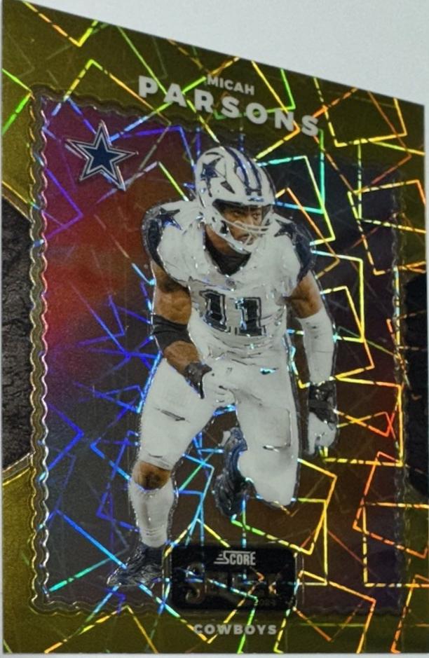 Micah Parsons [Gold Prizm] #7