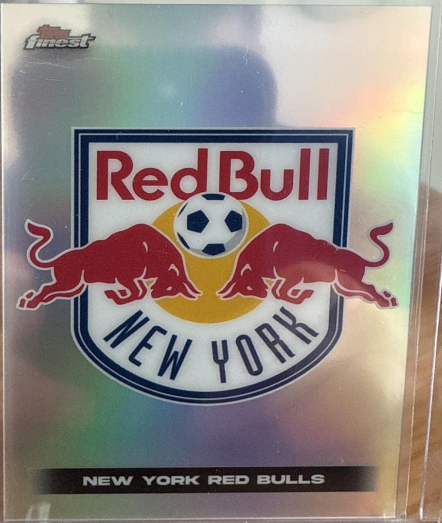 New York Red Bulls #TL-18 Soccer Cards 2024 Topps Finest MLS Team Logo