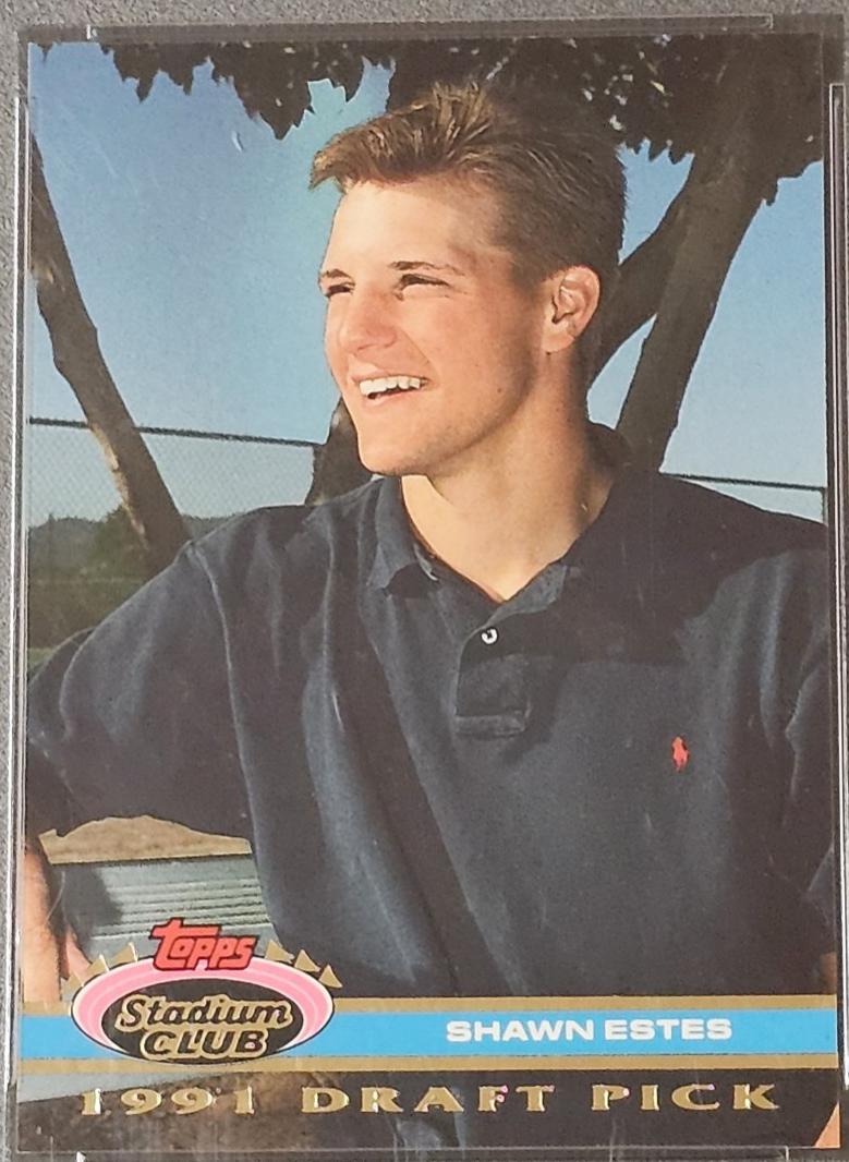 Shawn Estes #45 Baseball Cards 1992 Stadium Club Skydome