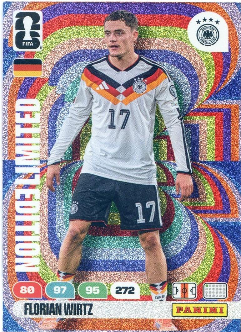 Florian Wirtz Prices | 2026 Panini Adrenalyn XL FIFA World Cup