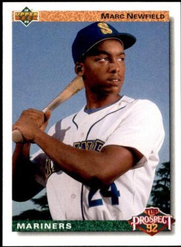 Marc Newfield #64 Baseball Cards 1992 Upper Deck