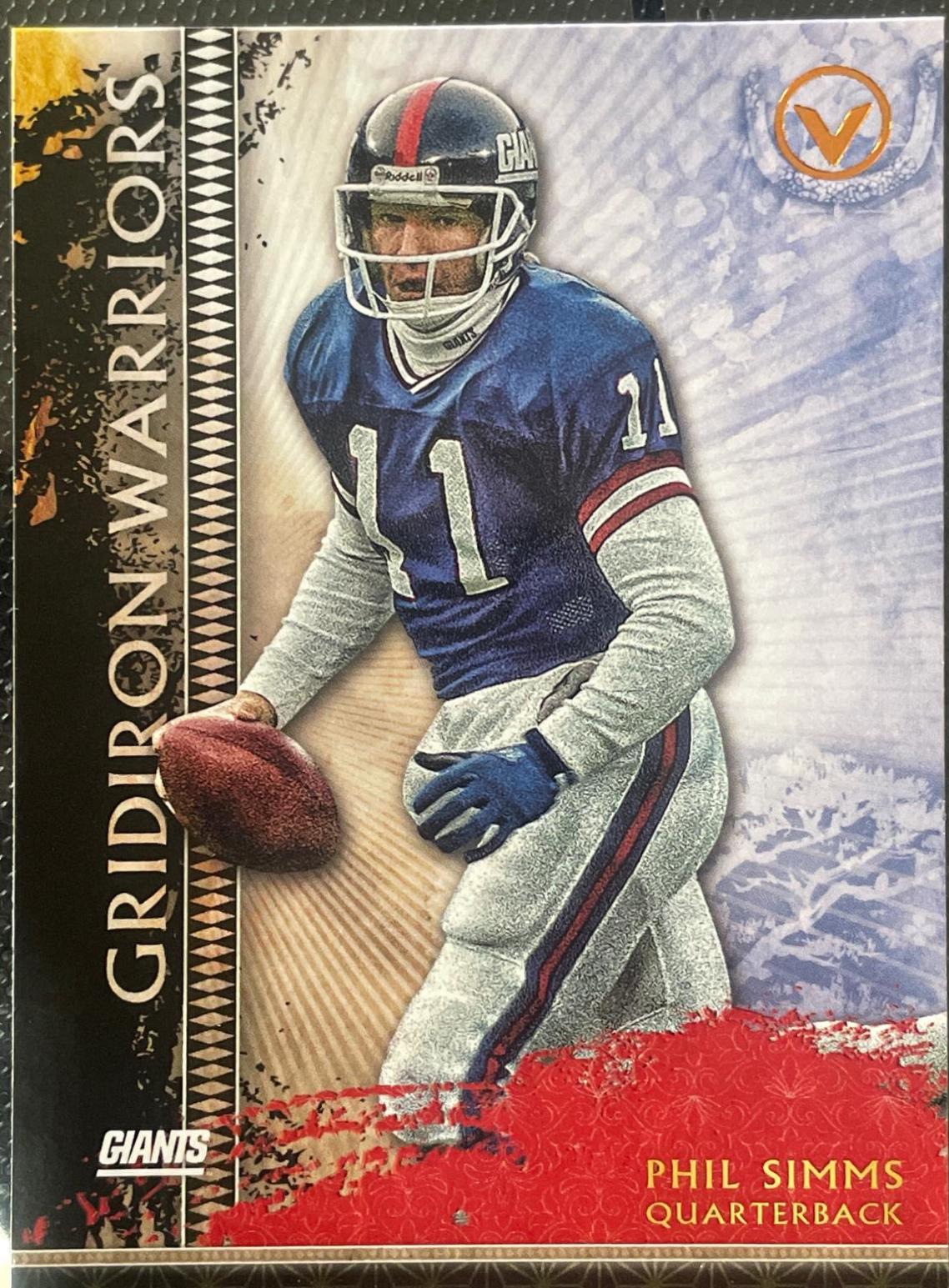 Phil Simms #GW-PS 2015 Topps Valor Football Gridiron Warriors