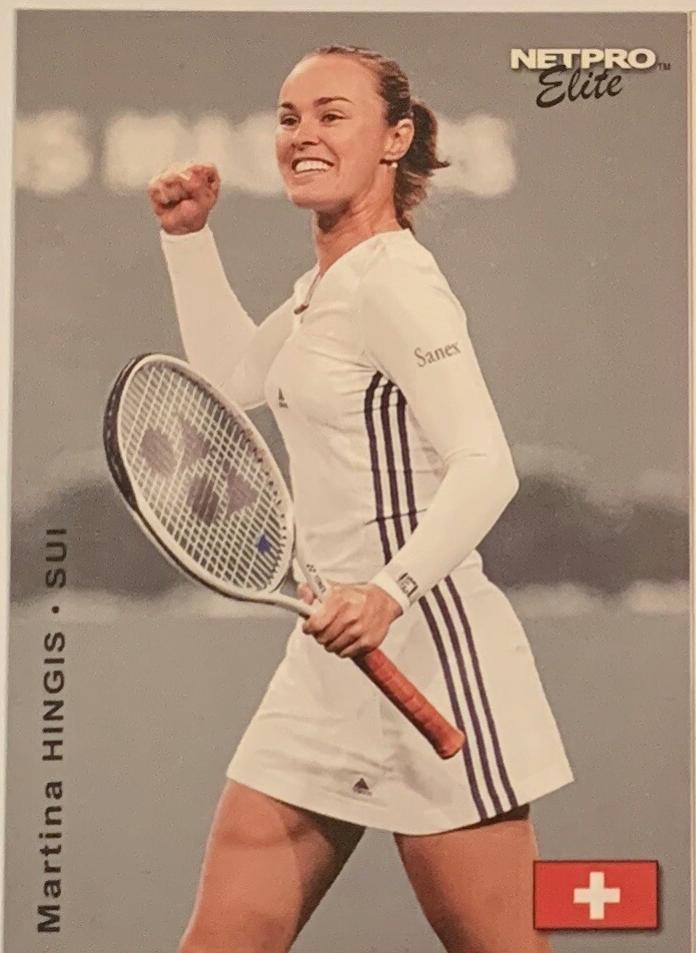 Martina Hingis #8 Tennis Cards 2003 NetPro Elite 2000