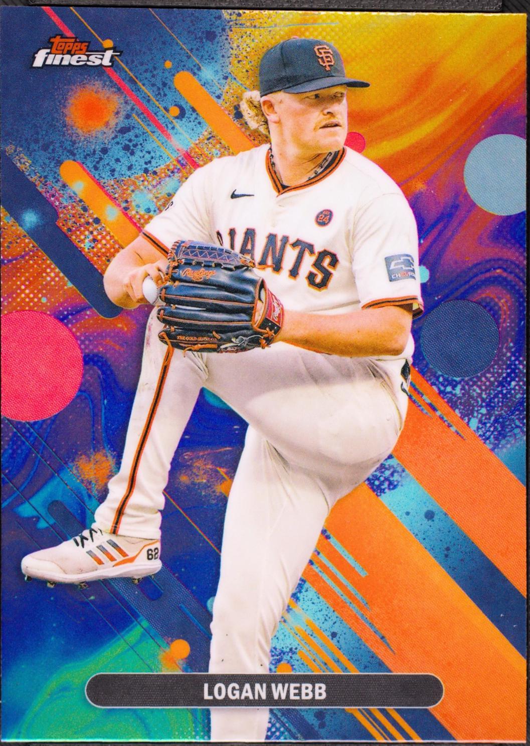 Logan Webb [Oil Spill Refractor] #64