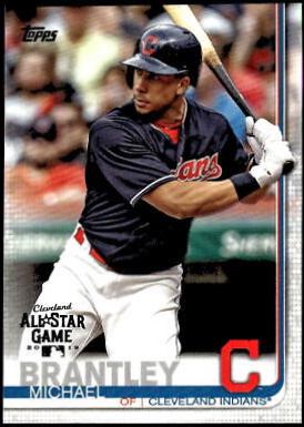 Michael Brantley [Rainbow Foil] (2019 Topps)