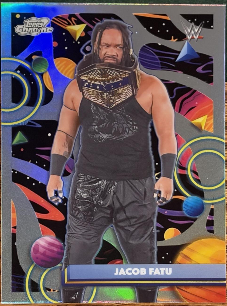 Jacob Fatu [Refractor] #5 Prices | 2026 Topps Cosmic Chrome WWE