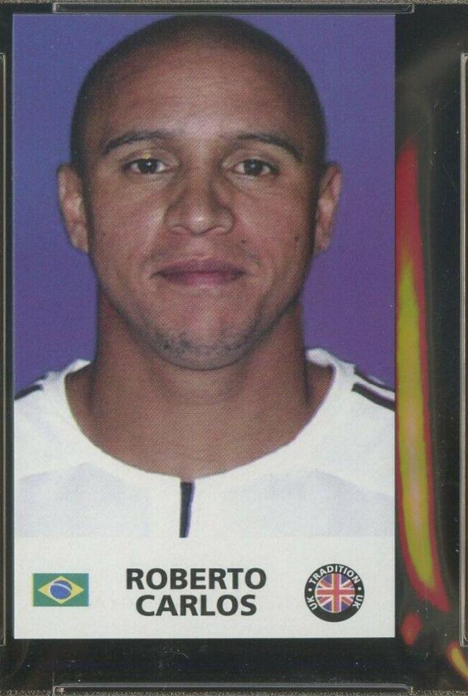 Roberto Carlos Soccer Cards 2006 UK Traditions Football World Stars