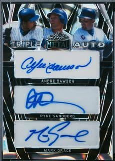 Andre Dawson / Ryne Sandberg / Mark Grace