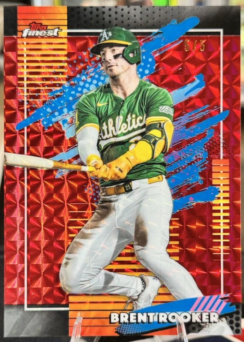 Brent Rooker #126 2026 Topps Finest Baseball