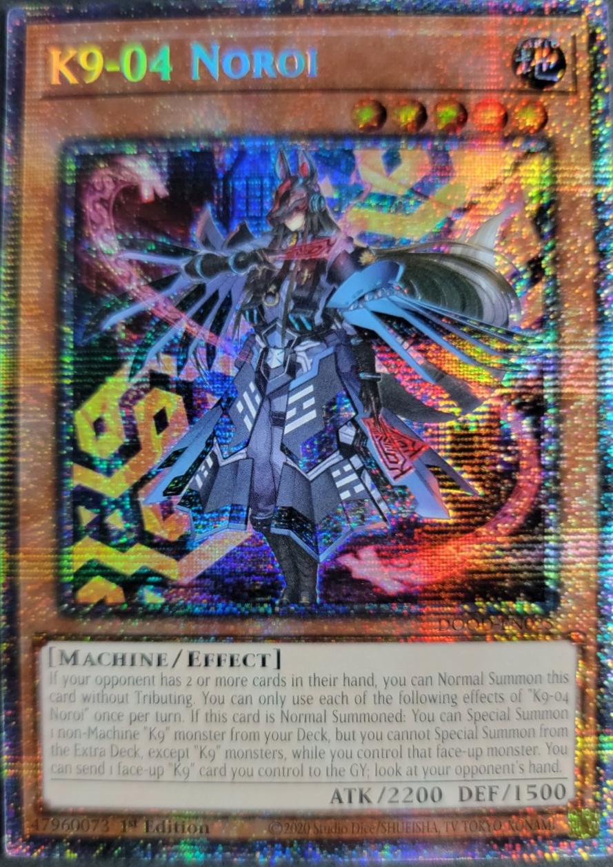 K9-04 Noroi [Starlight Rare] DOOD-EN025 Prices | YuGiOh Doom of