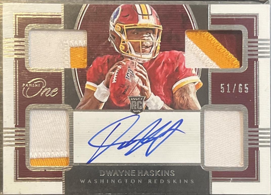 Dwayne Haskins #53 2019 Panini One Football