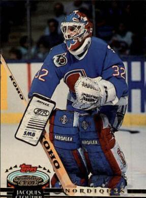 Jacques Cloutier #118 Hockey Cards 1992 Stadium Club