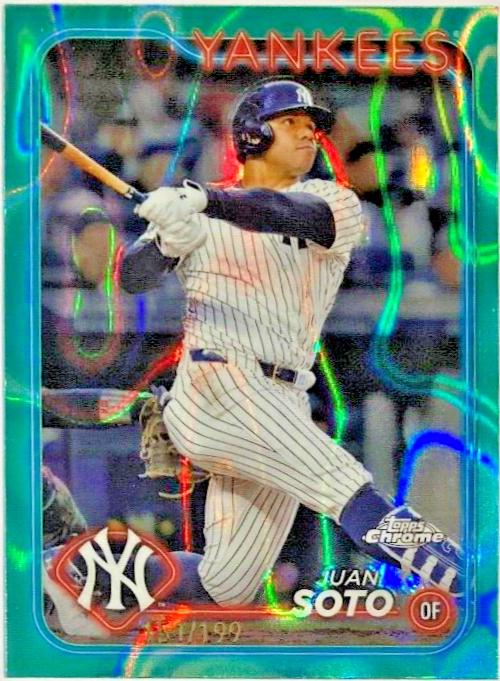 Juan Soto [Aqua Lava Refractor] #150