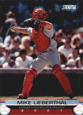 Mike Lieberthal #28 Baseball Cards 2001 Stadium Club