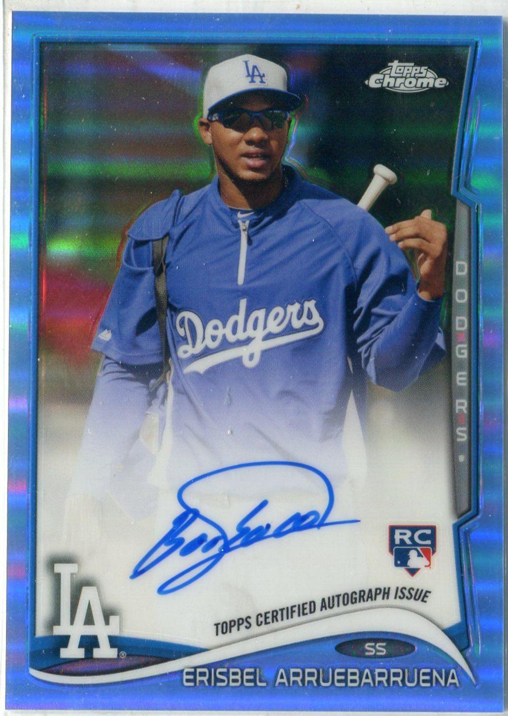 Erisbel Arruebarruena [Autograph Blue Refractor] #EA