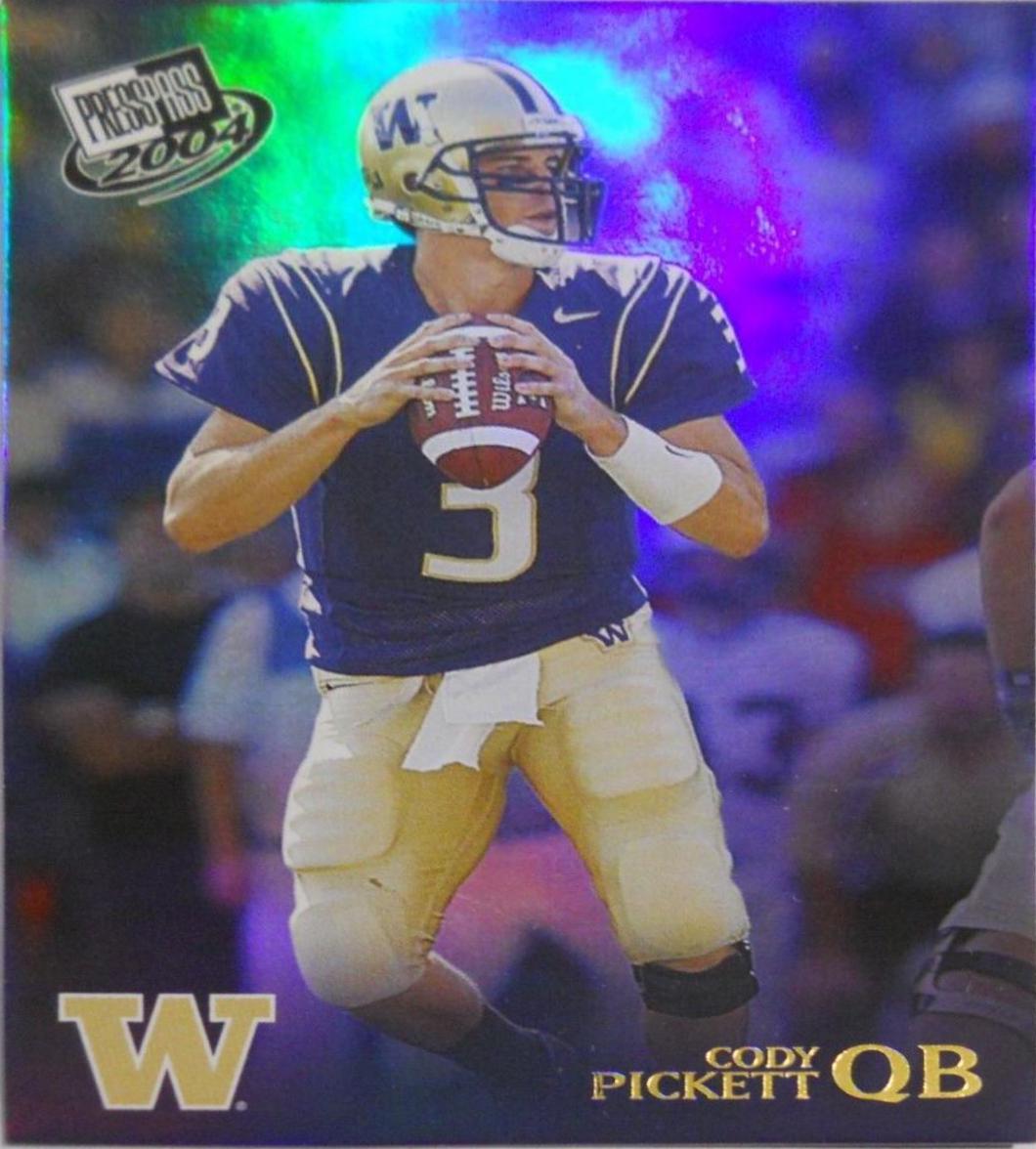 Cody Pickett #7 Football Cards 2004 Press Pass