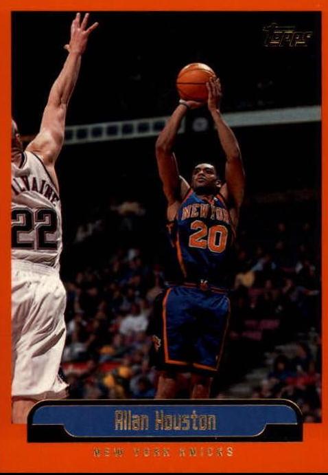 Allan Houston #37 Basketball Cards 1999 Topps