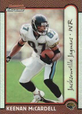 Keenan McCardell #53 1999 Bowman Chrome Football