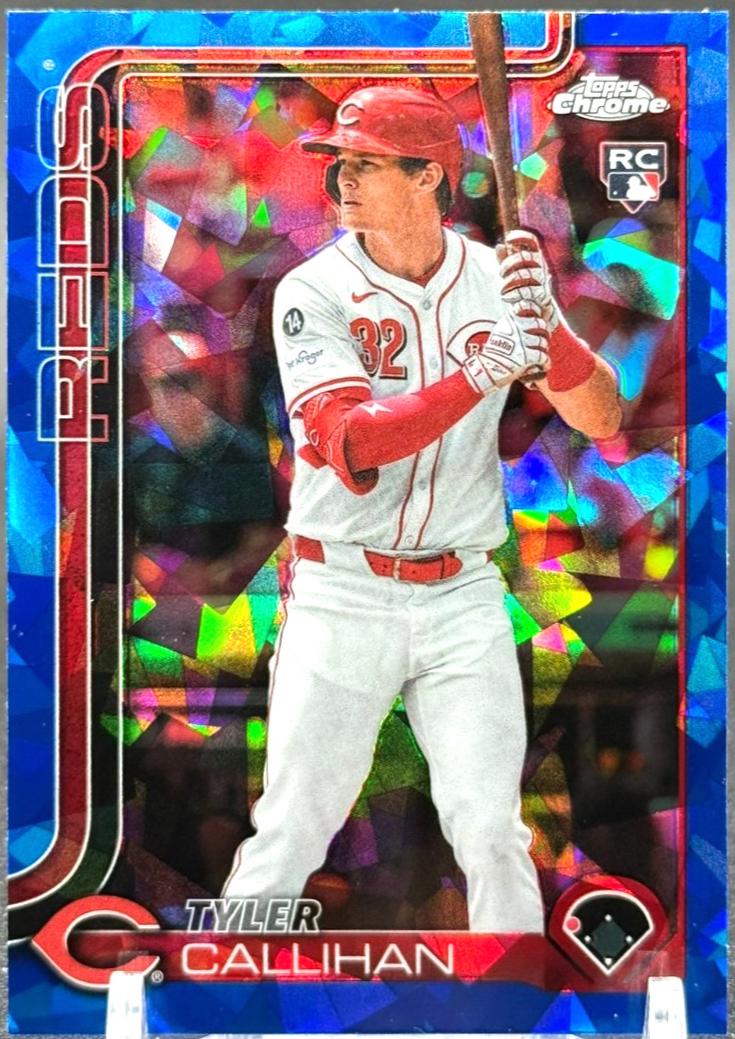 Tyler Callihan #USC156 2025 Topps Chrome Sapphire Update Baseball