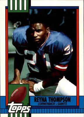 Reyna Thompson #88T 1990 Topps Traded Football