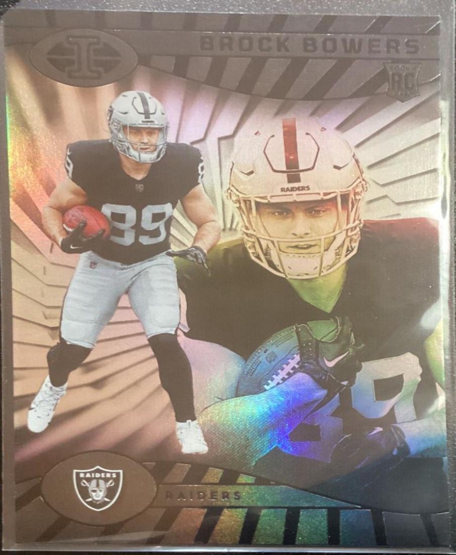 Brock Bowers #47 Football Cards 2024 Panini Illusions