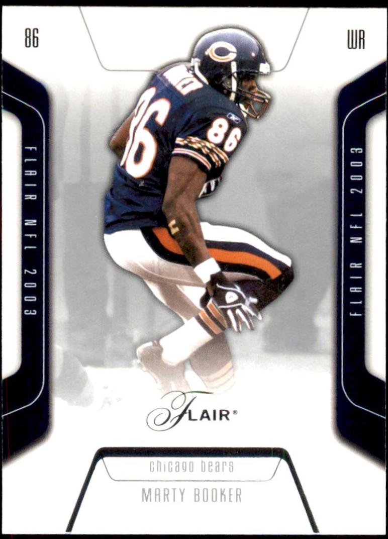 Marty Booker #66 2003 Flair Football