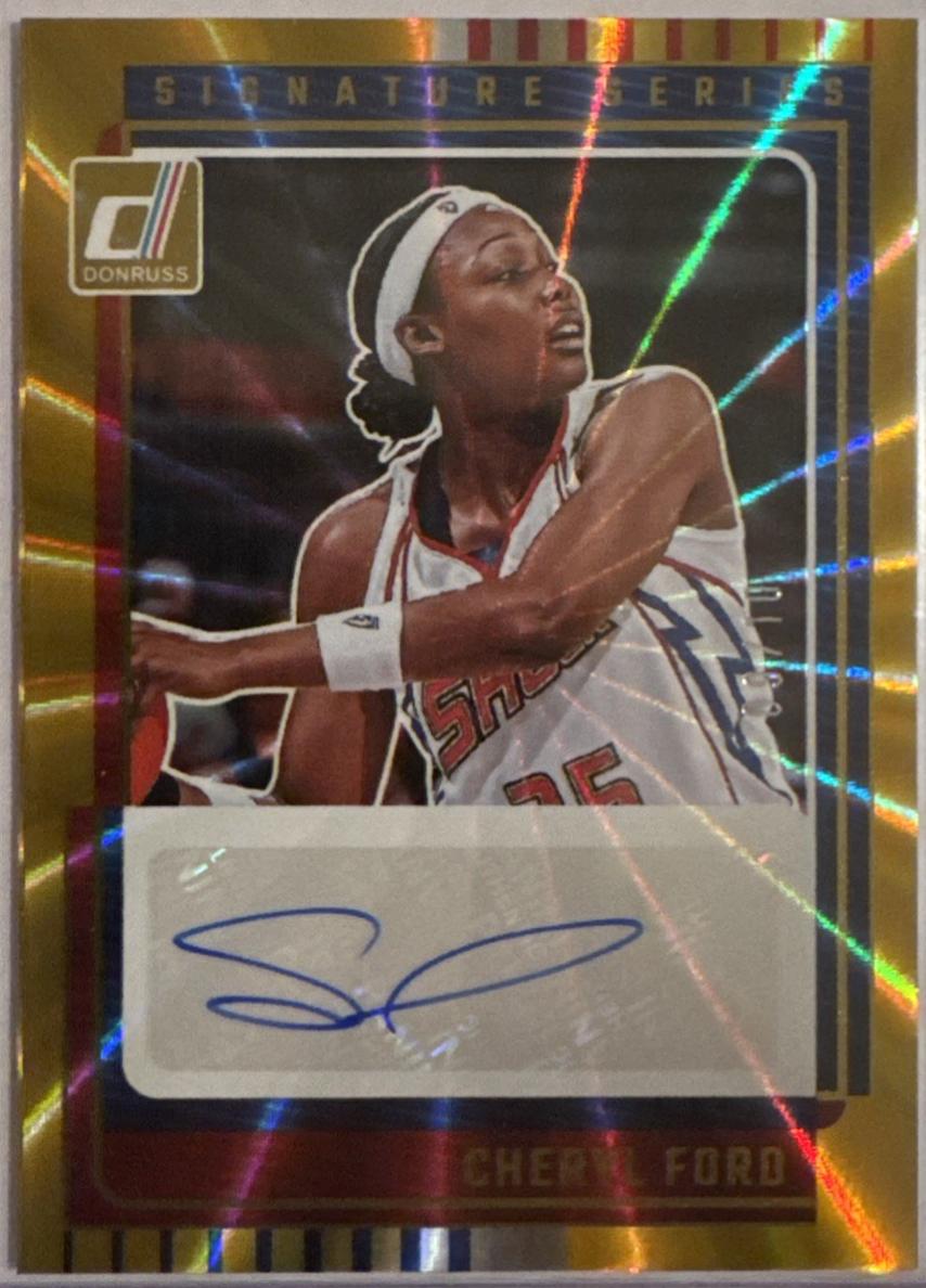 Cheryl Ford [Holo Gold Laser] #19