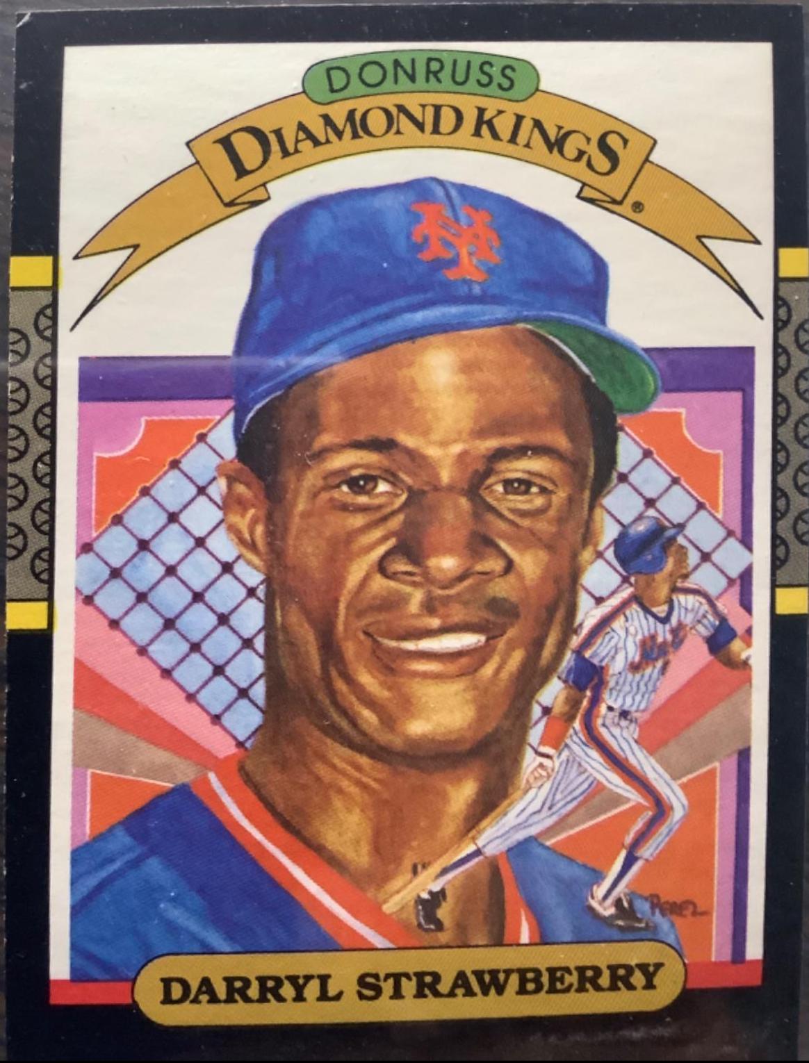 Darryl Strawberry #4 Baseball Cards 1987 Donruss