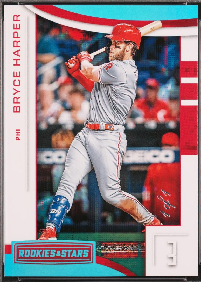 Bryce Harper [Holo Platinum Blue] #9