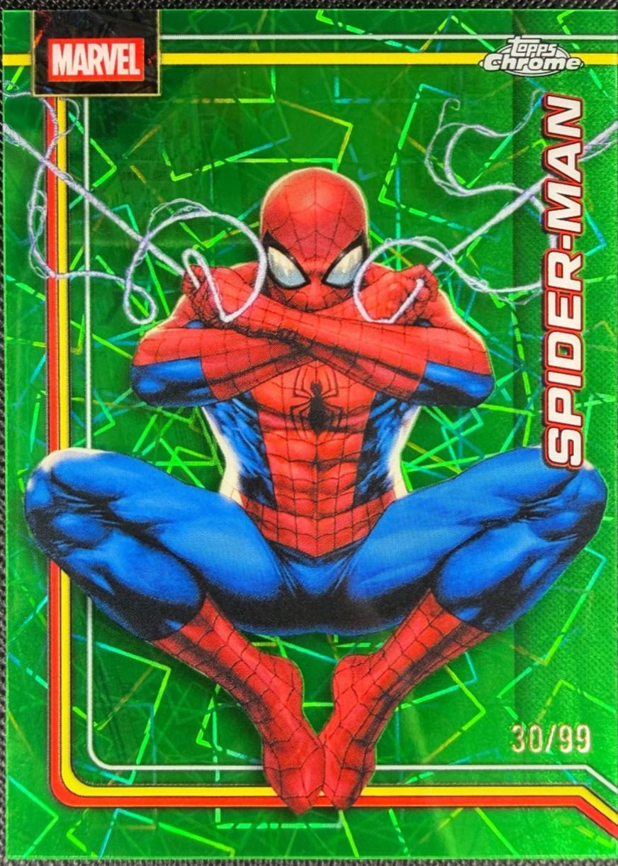 Spider-Man Hulk Green Lazer Refractor