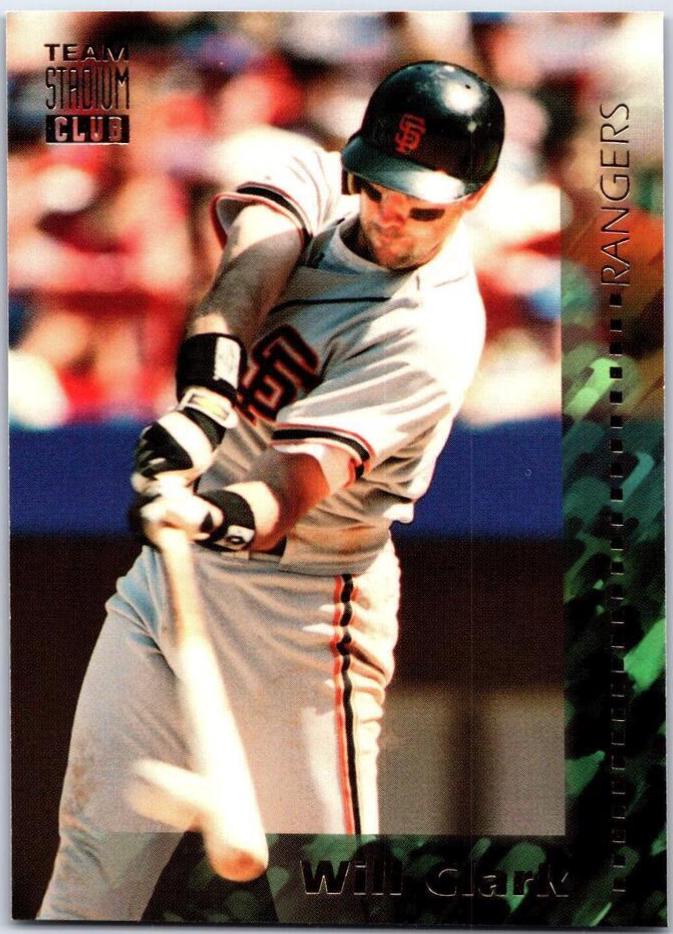Will Clark #258 1994 Stadium Club Team Series Baseball