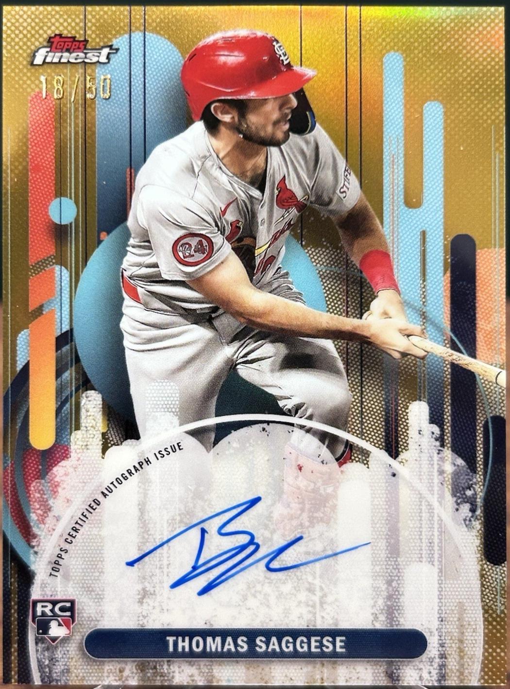 Thomas Saggese [Gold Refractor] #FA-TS