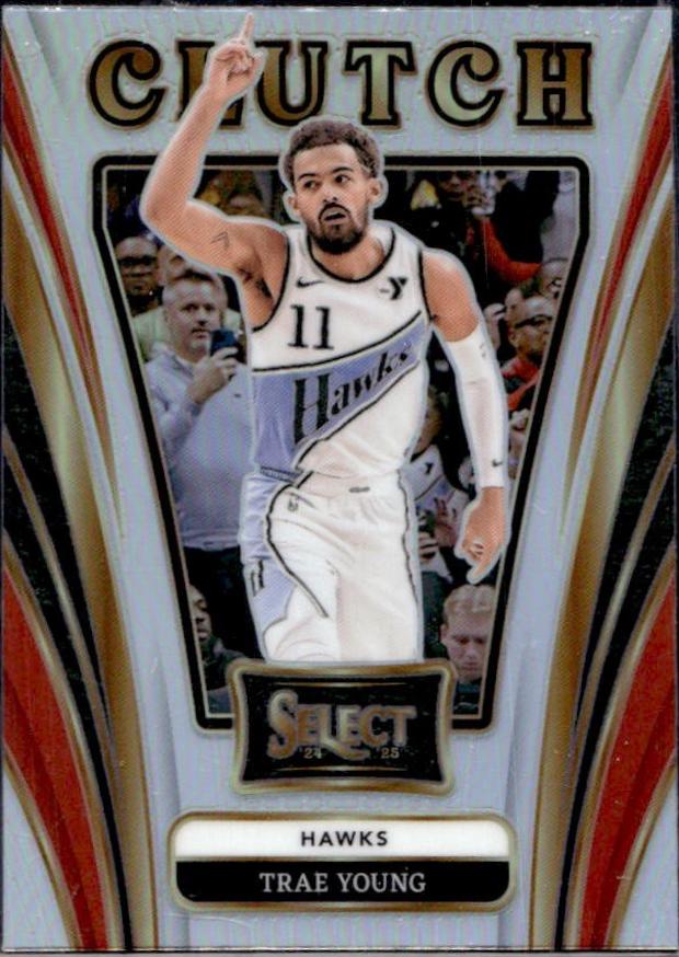 Trae Young [Silver Prizm] #23