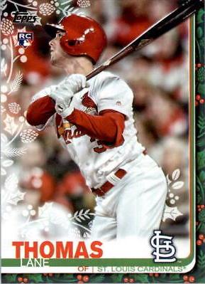 Lane Thomas #HW108 Baseball Cards 2019 Topps Holiday Mega Box