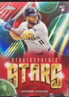 Jackson Chourio [Red Refractor] #SSC-17